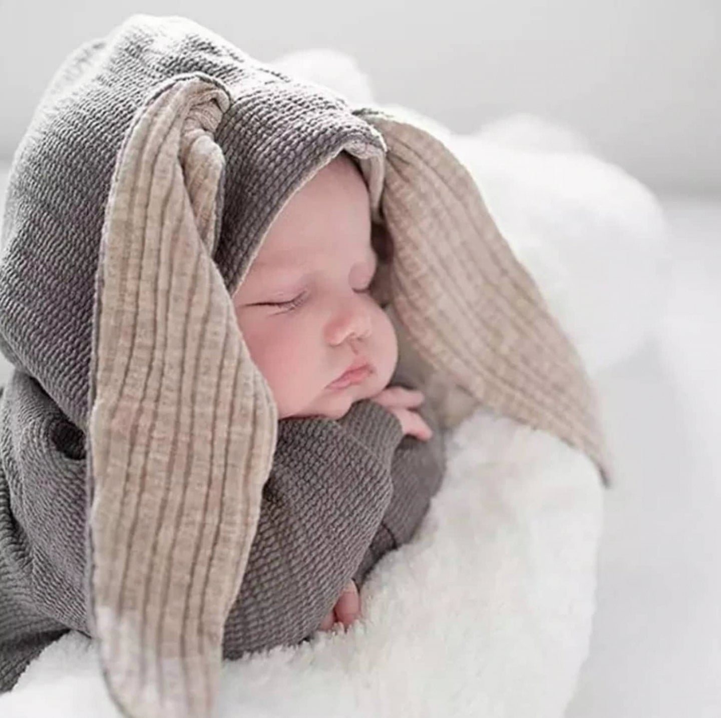 Bunny Bath Snuggle Suit